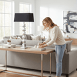 Macey Faceted Table Lamp