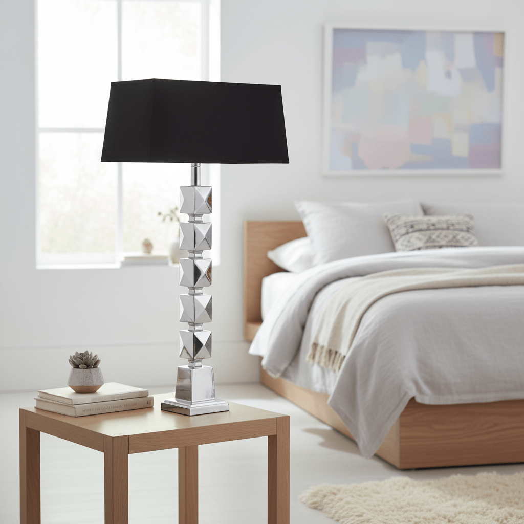 Macey Faceted Table Lamp