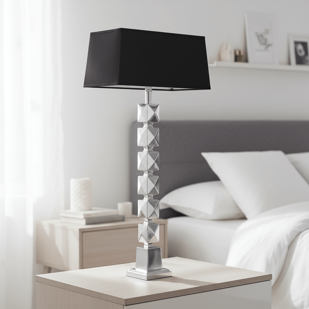 Macey Faceted Table Lamp