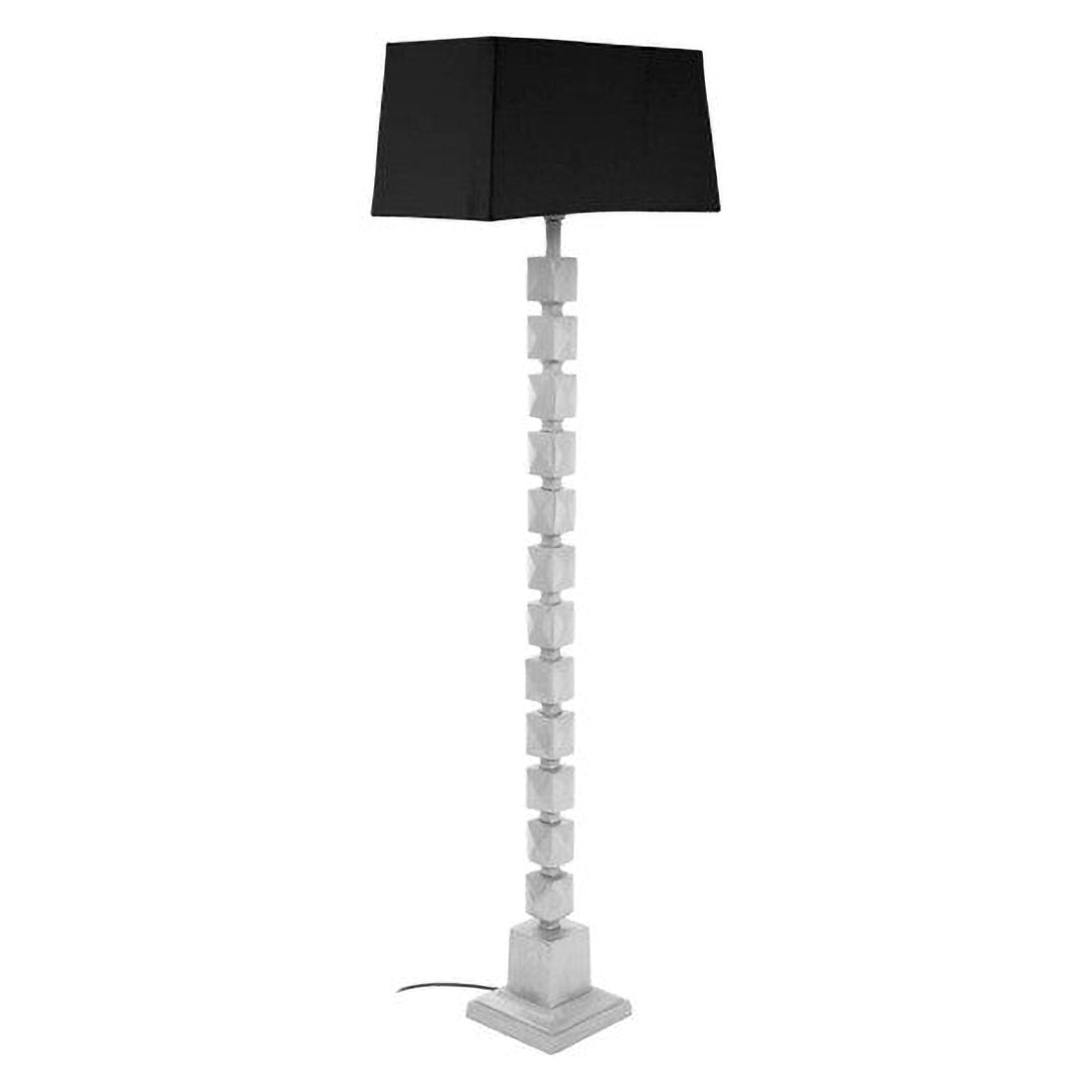 Macey Large Faceted Floor Lamp