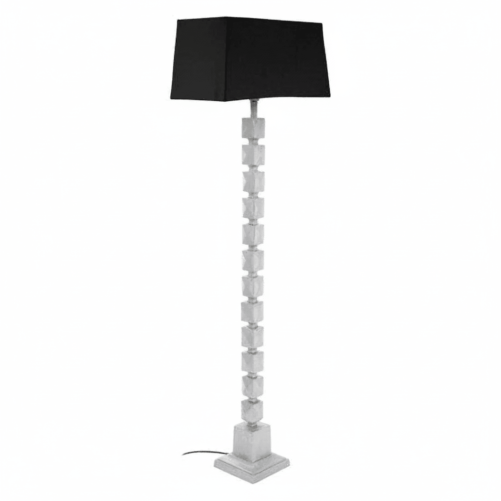 Macey Large Faceted Floor Lamp