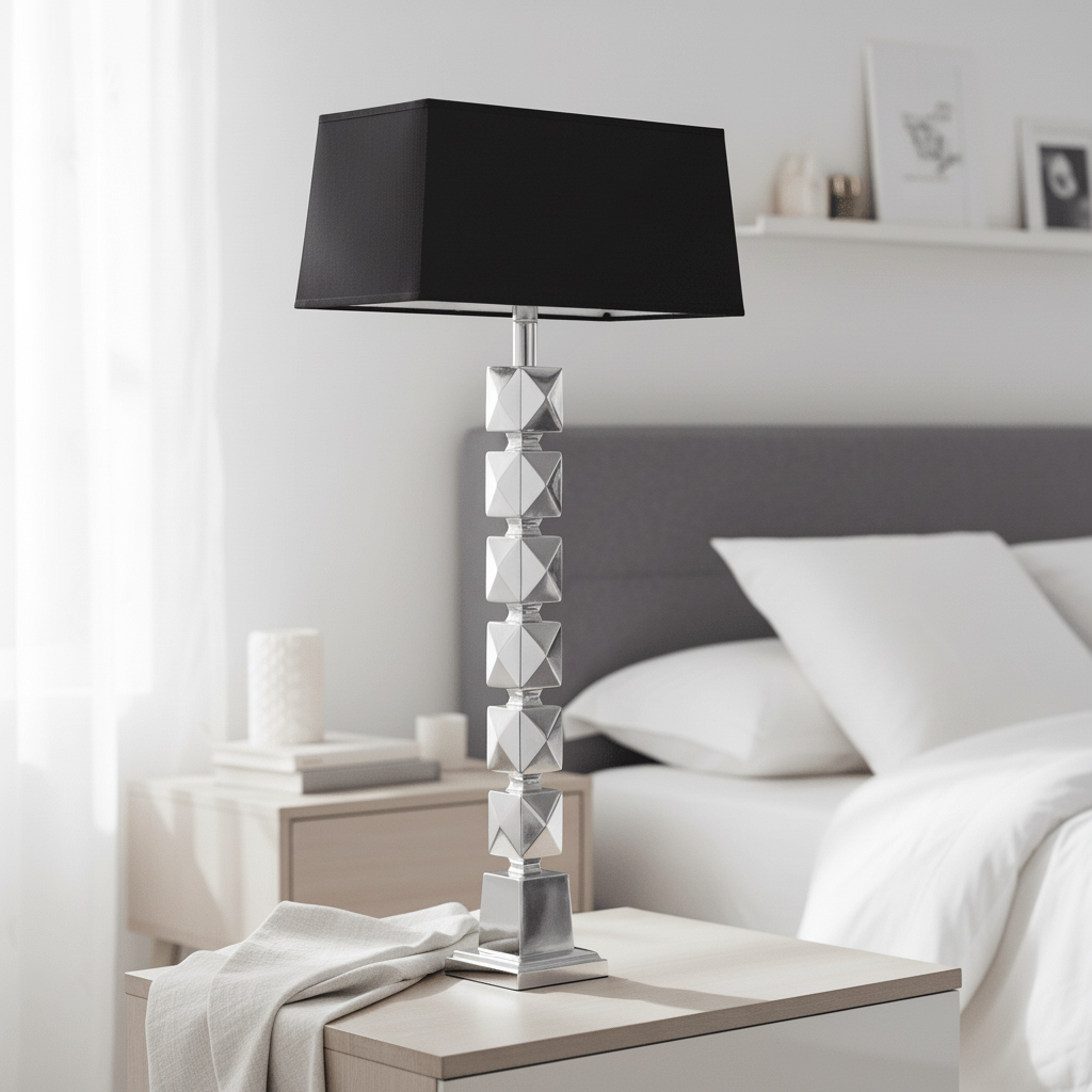 Macey Faceted Table Lamp