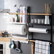 Magnetic Adsorption Refrigerator Side Rack Wall - mounted Multi - function Storage Holder