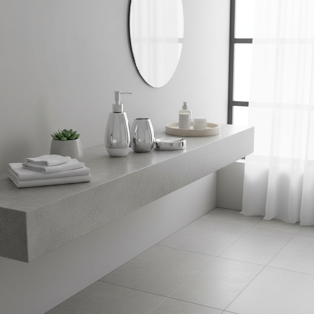 Magpie Dolomite Silver 3Pc Bathroom Set