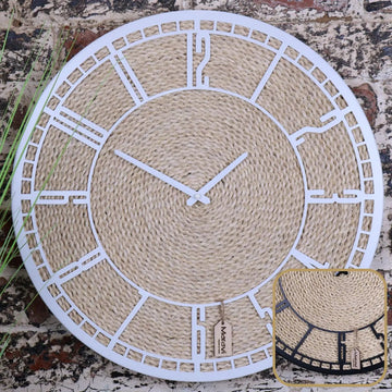 Malada Husk Unusual Wall Clock 50cm 2 Colours