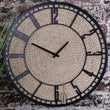 Malada Husk Unusual Wall Clock 50cm 2 Colours
