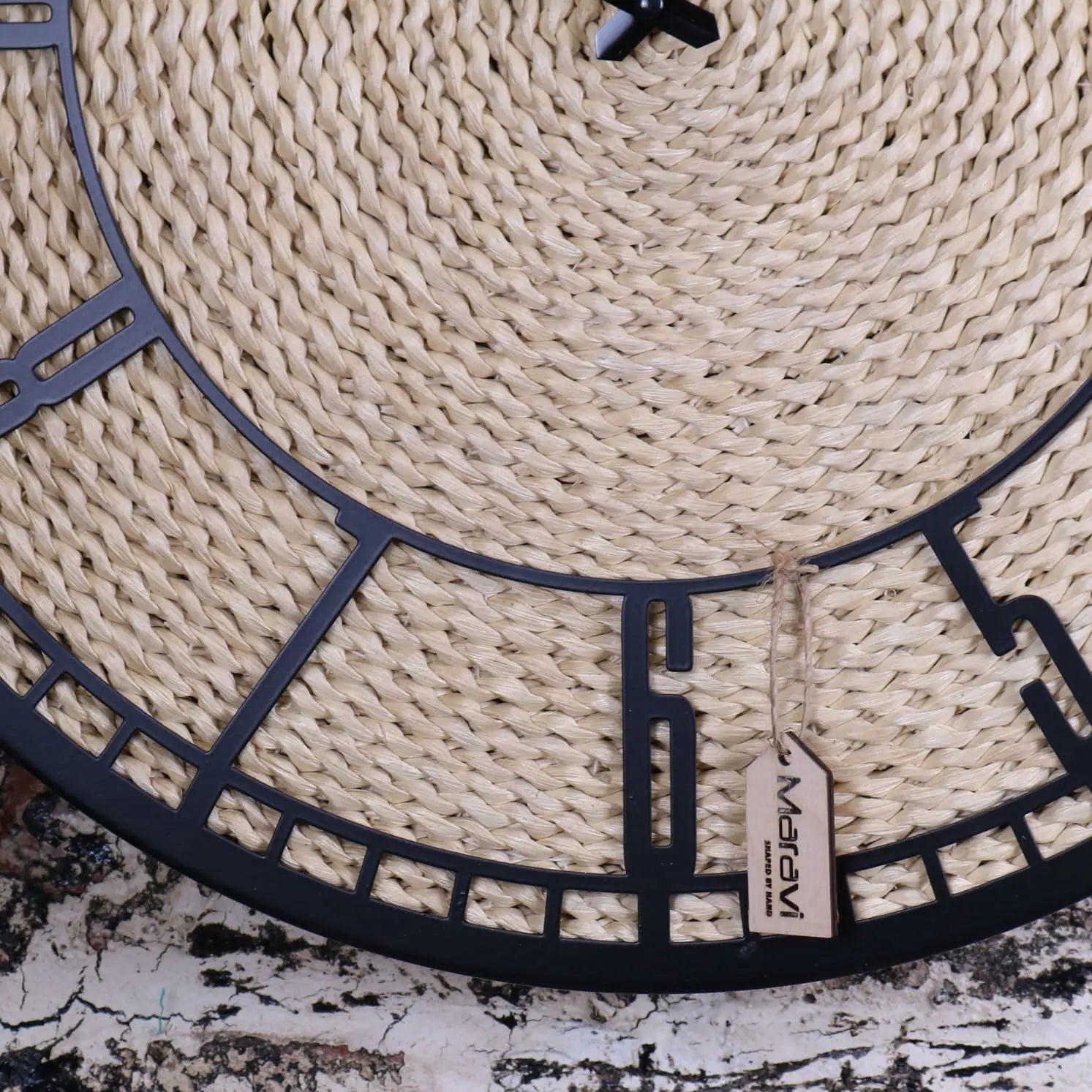 Malada Husk Unusual Wall Clock 50cm 2 Colours