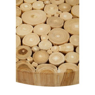 Malang Round Table With Iron Frame