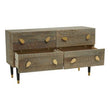 Malay Four Drawer Recycled Elm Wood Chest