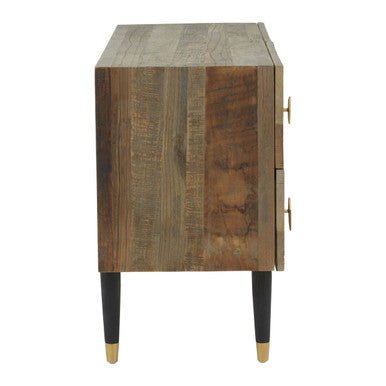 Malay Four Drawer Recycled Elm Wood Chest