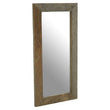 Malay Recycled Elm Wood Wall Mirror