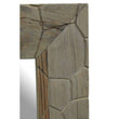 Malay Recycled Elm Wood Wall Mirror