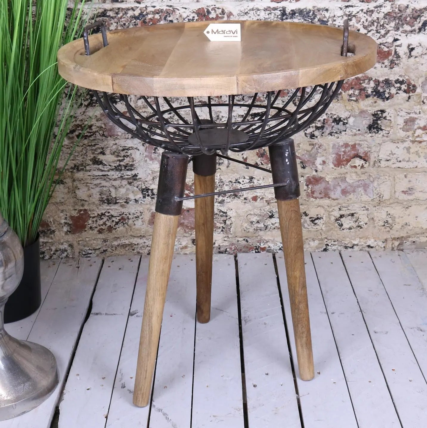 Malipara Basket Side Table