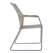 Manado Angled Design Natural Rattan Chair