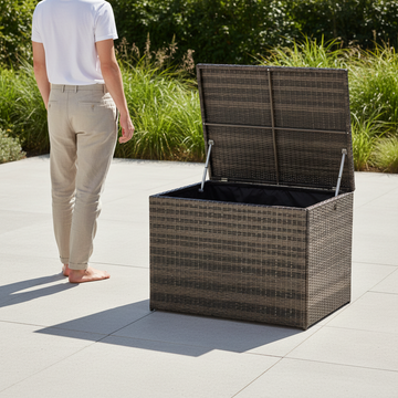 Marbella Rattan Cushion Box L.105 x W.76 x H.72cm