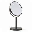 Marisha Grey Metal Small Swivel Table Mirror
