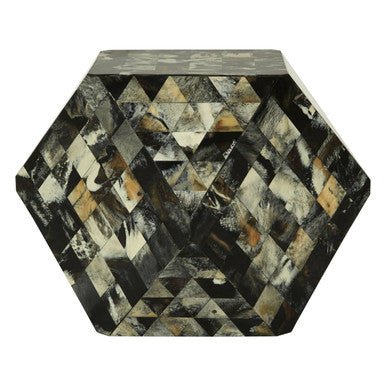 Marlox Mosiac Geometric Side Table