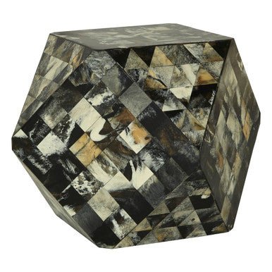 Marlox Mosiac Geometric Side Table