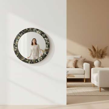 Marlox Antique Green Wall Mirror