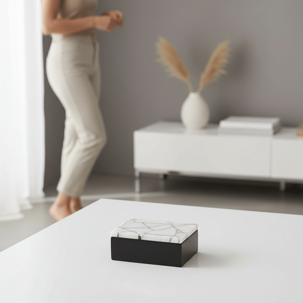 Marmara Small Marble Trinket Box