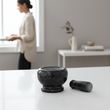 Marmore Black Marble Mortar And Pestle Set