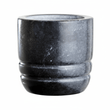 Marmore Black Marble Textured Mortar And Pestle