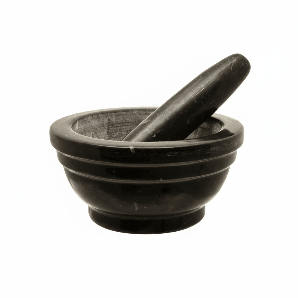 Marmore Brown Marble Mortar And Pestle