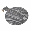Marmore Grey Marble Round Paddle Serving Board