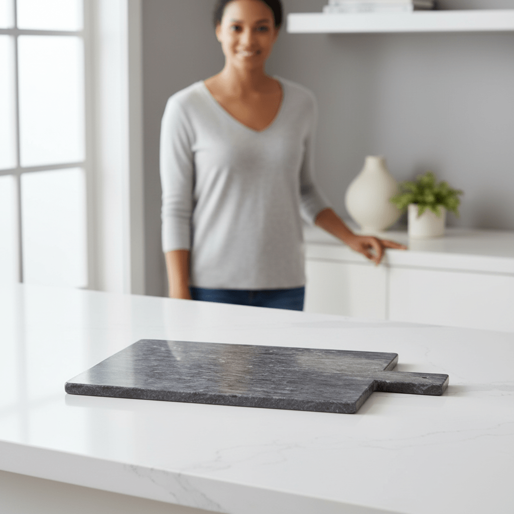 Marmore Large Black Marble Paddle Board
