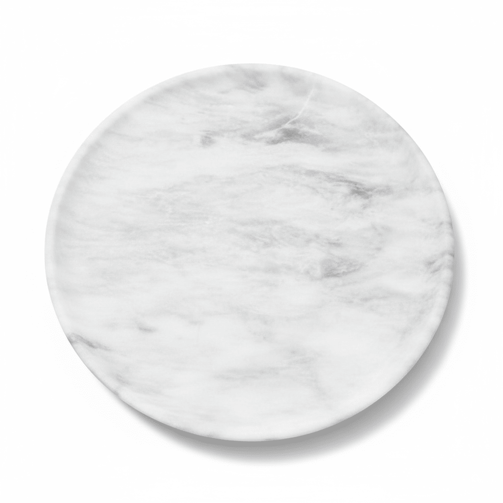 Marmore Round Marble Plate