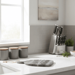 Marmore Rounded Grey Marble Chopping And Serving Board
