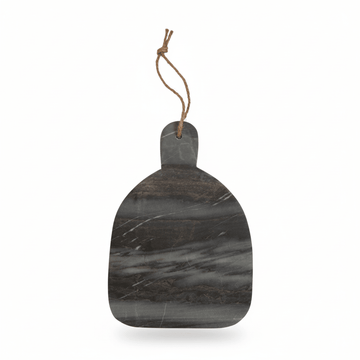 Marmore Rounded Grey Marble Chopping And Serving Board