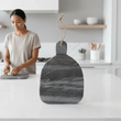 Marmore Rounded Grey Marble Chopping And Serving Board