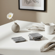 Marmore Set of 4 Grey Marble Square Coasters