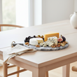 Marmore Grey Marble Round Paddle Serving Board