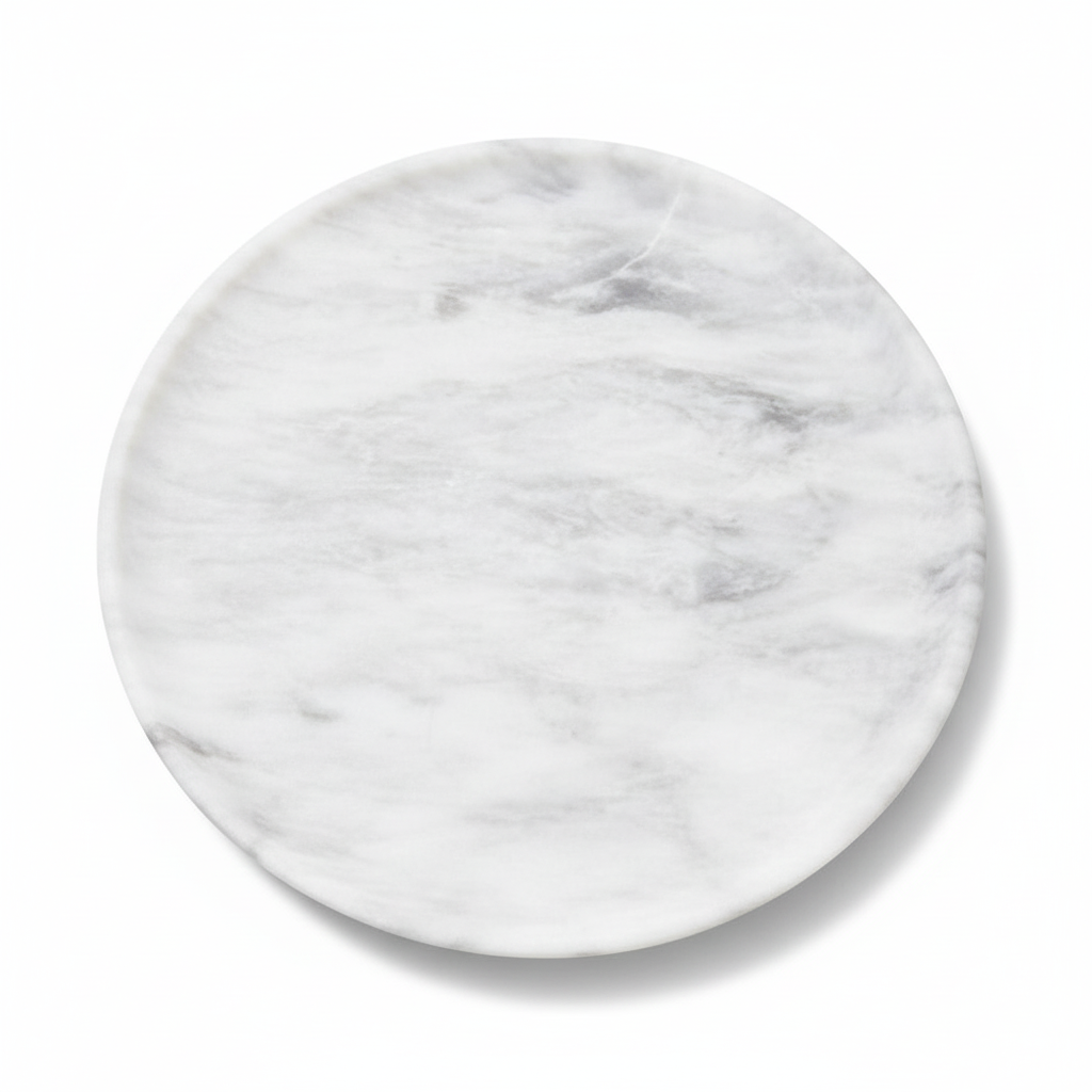 Marmore Round Marble Plate