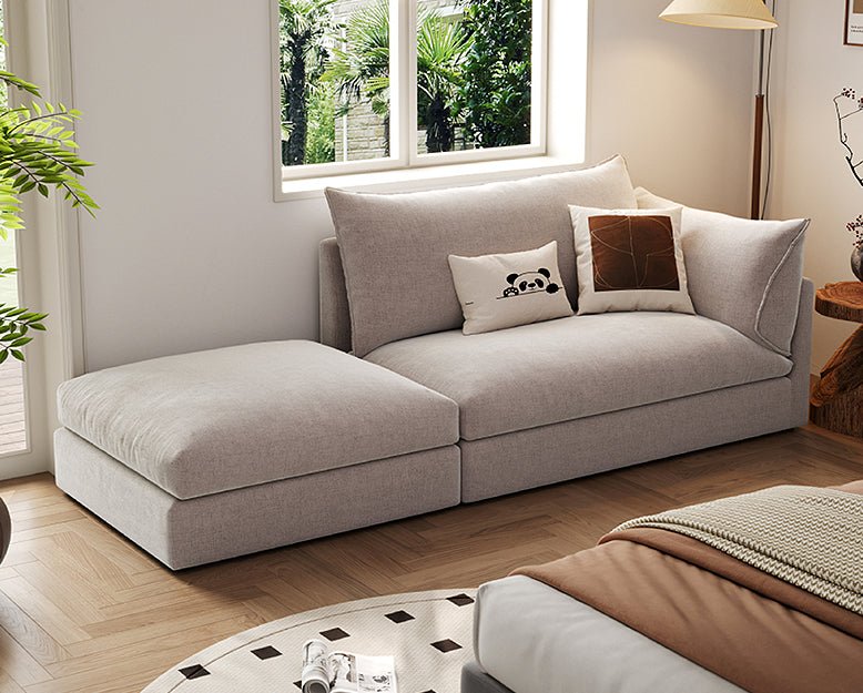 Marquez Two Seater Sofa, Three Seater Sofa, Linen