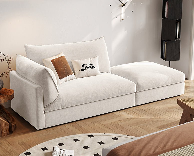 Marquez Two Seater Sofa, Three Seater Sofa, Linen