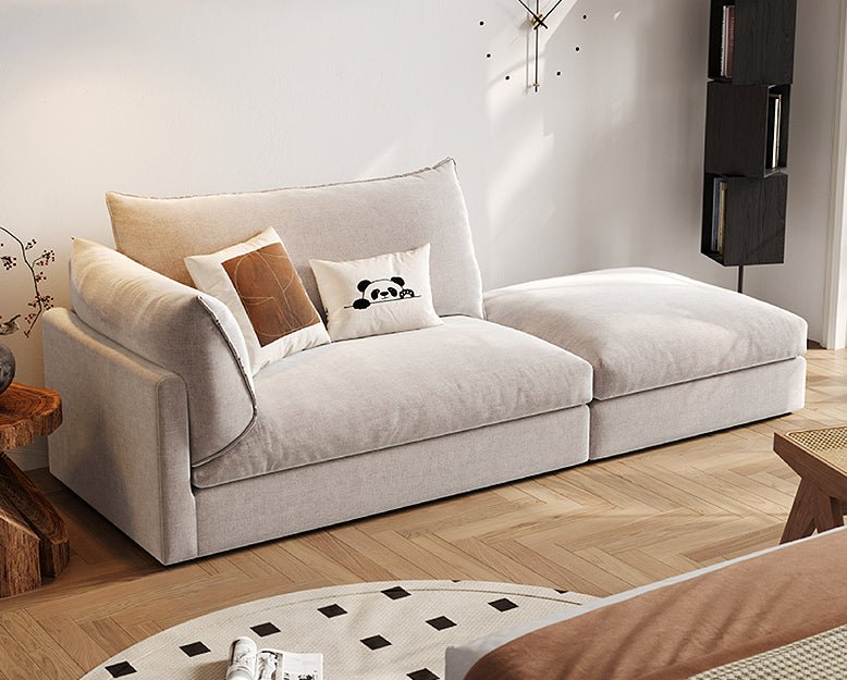 Marquez Two Seater Sofa, Three Seater Sofa, Linen