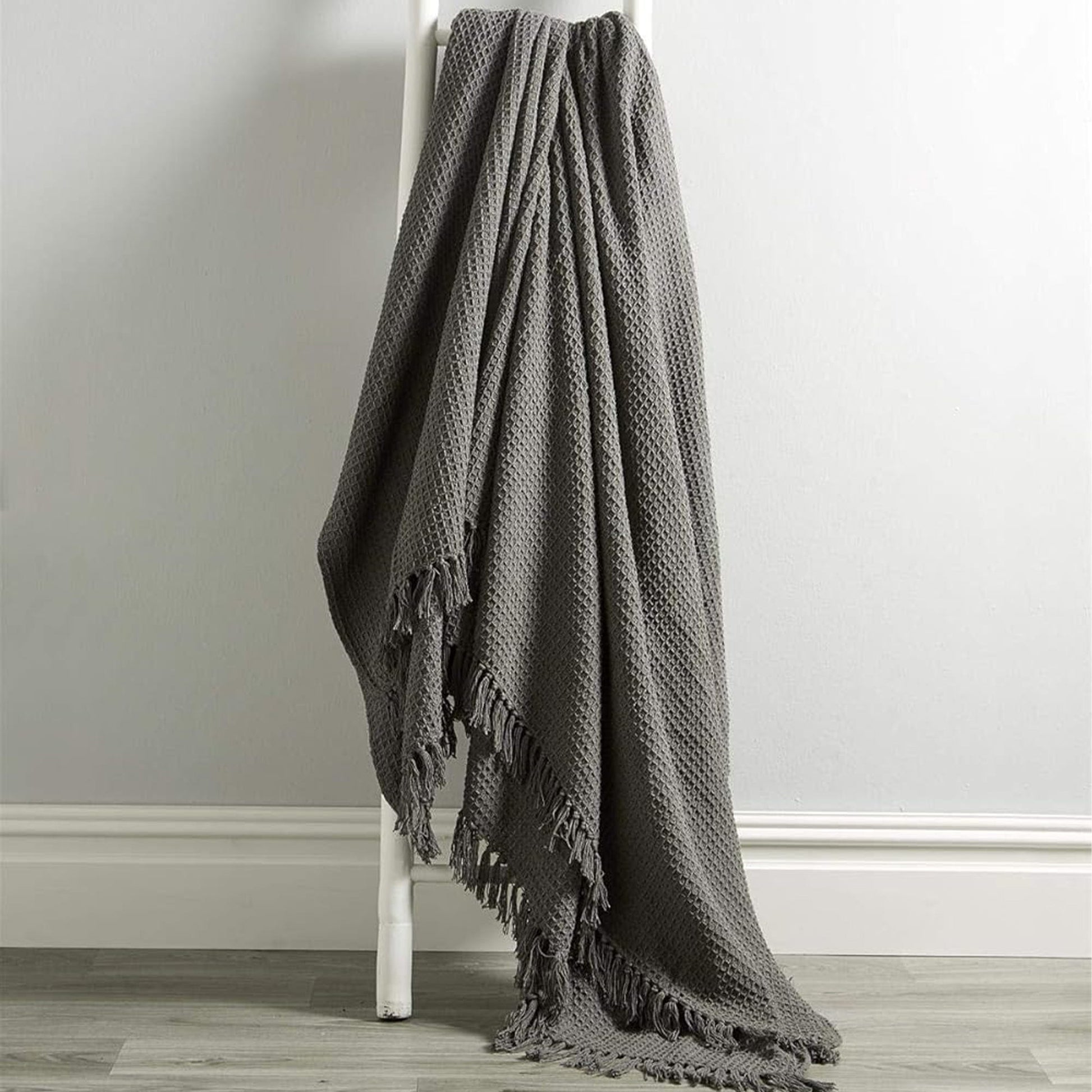 Marrakesh Eco - Friendly Super Soft Cotton Throws Lightweight Sustainable Recycled Cotton for Sofa Bed Chair Calming Colours