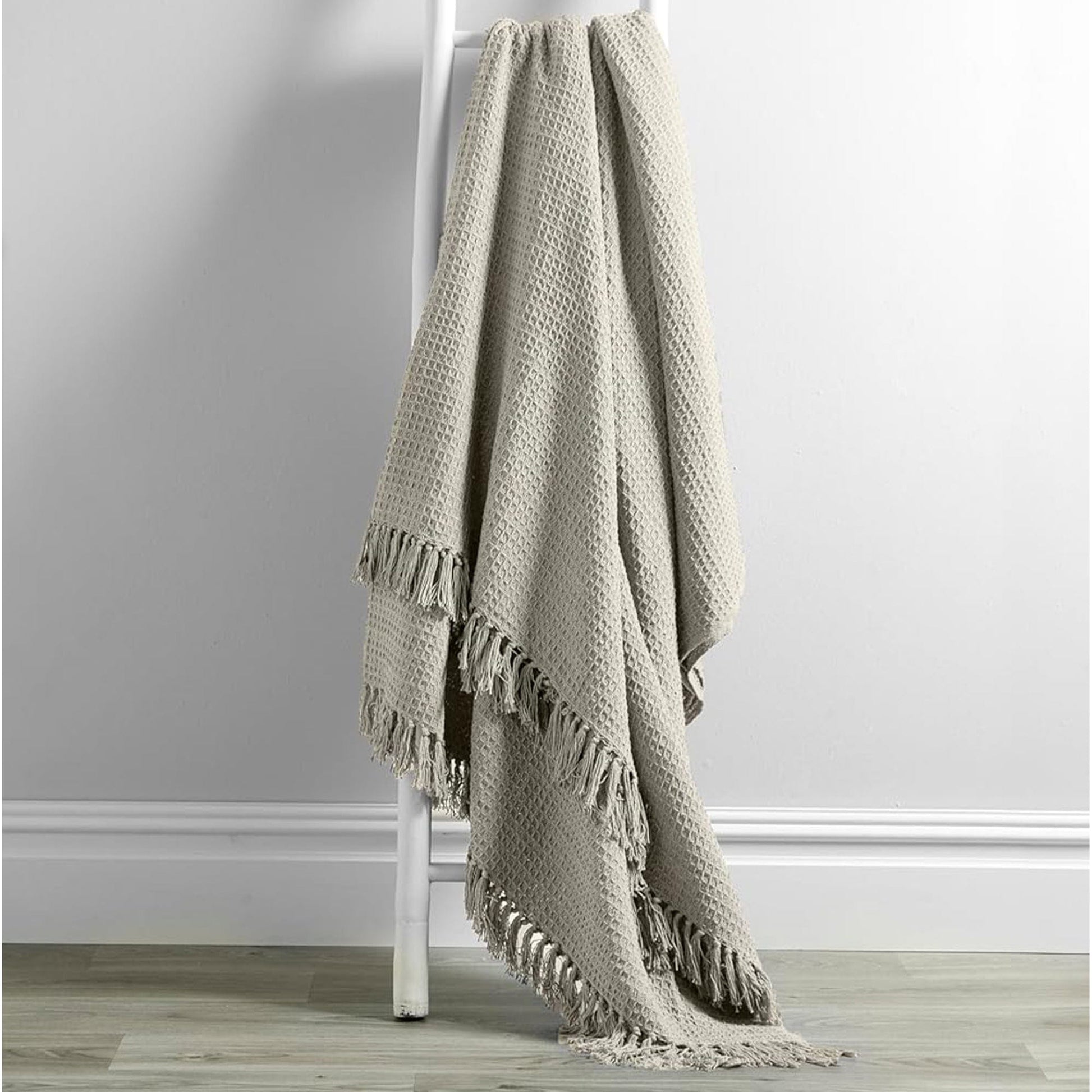 Marrakesh Eco - Friendly Super Soft Cotton Throws Lightweight Sustainable Recycled Cotton for Sofa Bed Chair Calming Colours
