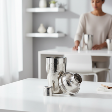 Martel 500ml Cocktail Shaker With Hammered Effect
