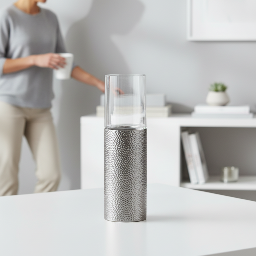 Martele Medium Pillar Candle Holder