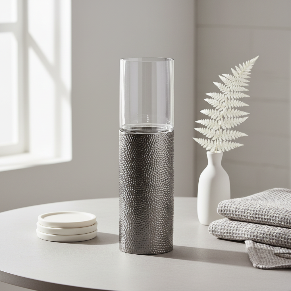 Martele Medium Pillar Candle Holder