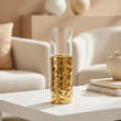 Martele Medium Pller Gold Candle Holder