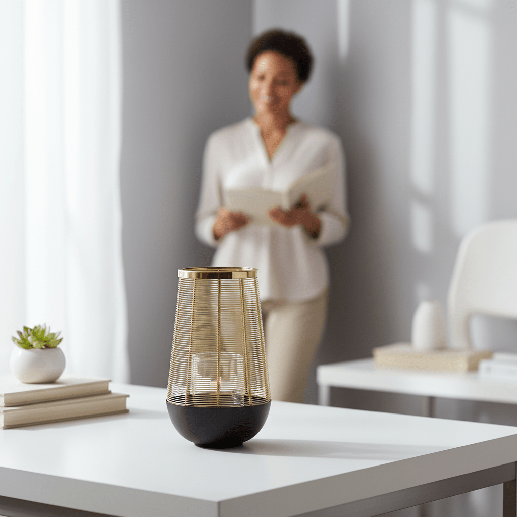 Martina Small Hurricane Lamp