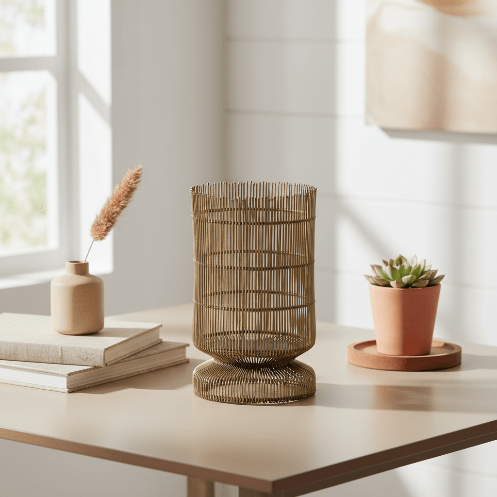 Martina Small Wire Candle Holder