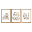 Master Bedroom Art Above Bed Winter New York Manhattan Wall Art Prints | 