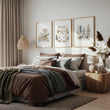 Master Bedroom Art Above Bed Winter New York Manhattan Wall Art Prints | 