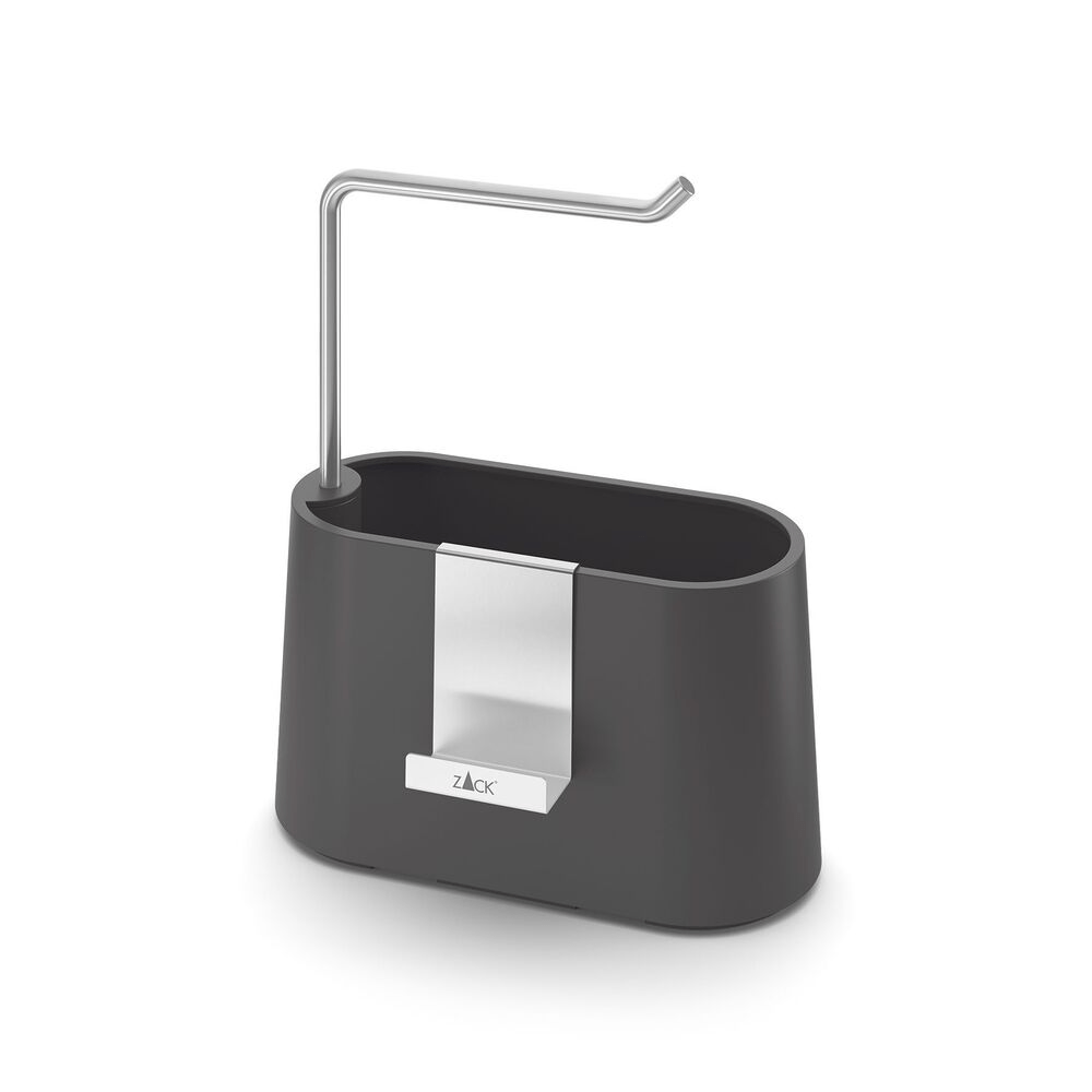 Mavos Premium Brushed Stainless Steel Sink Organiser with 360° Drying Bar